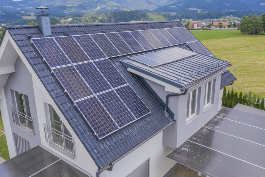 Residential Solar Panel Installation